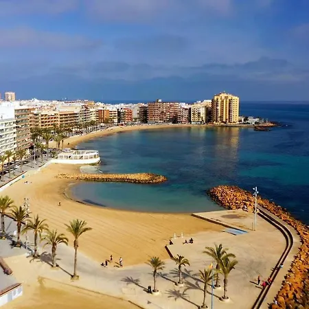 Piso 2 Dormitorios, Equipado, 5 Min Playa Del Cura Torrevieja